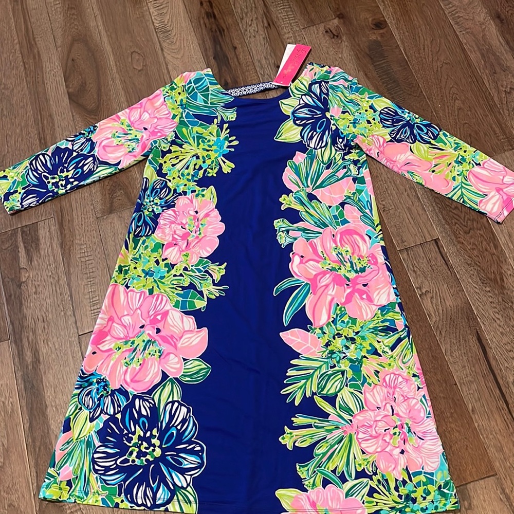 Lilly Pulitzer Ophelia dress island escape Engineered knit